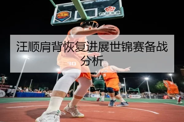 汪顺肩背恢复进展世锦赛备战分析